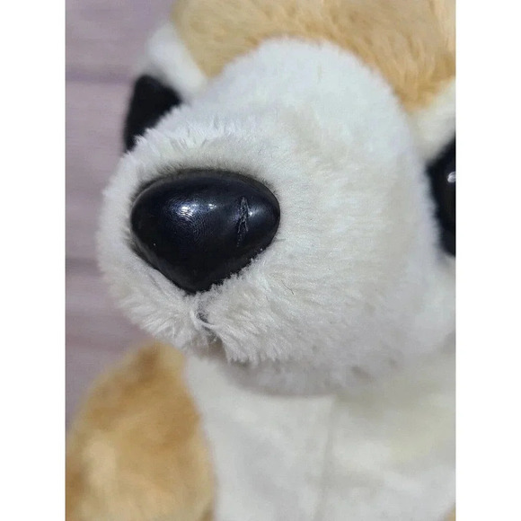Wildlife Artists Plush Meerkat Stuffed Animal Realistic Tan White 12" 2010 - Picture 3 of 6